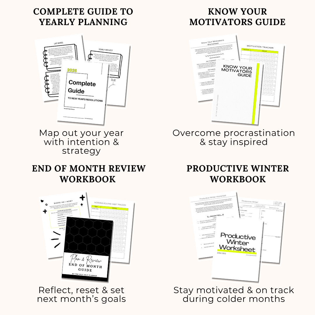 25 Workbooks for $25: Create Your Dream Life Bundle (Digital PDF Download)