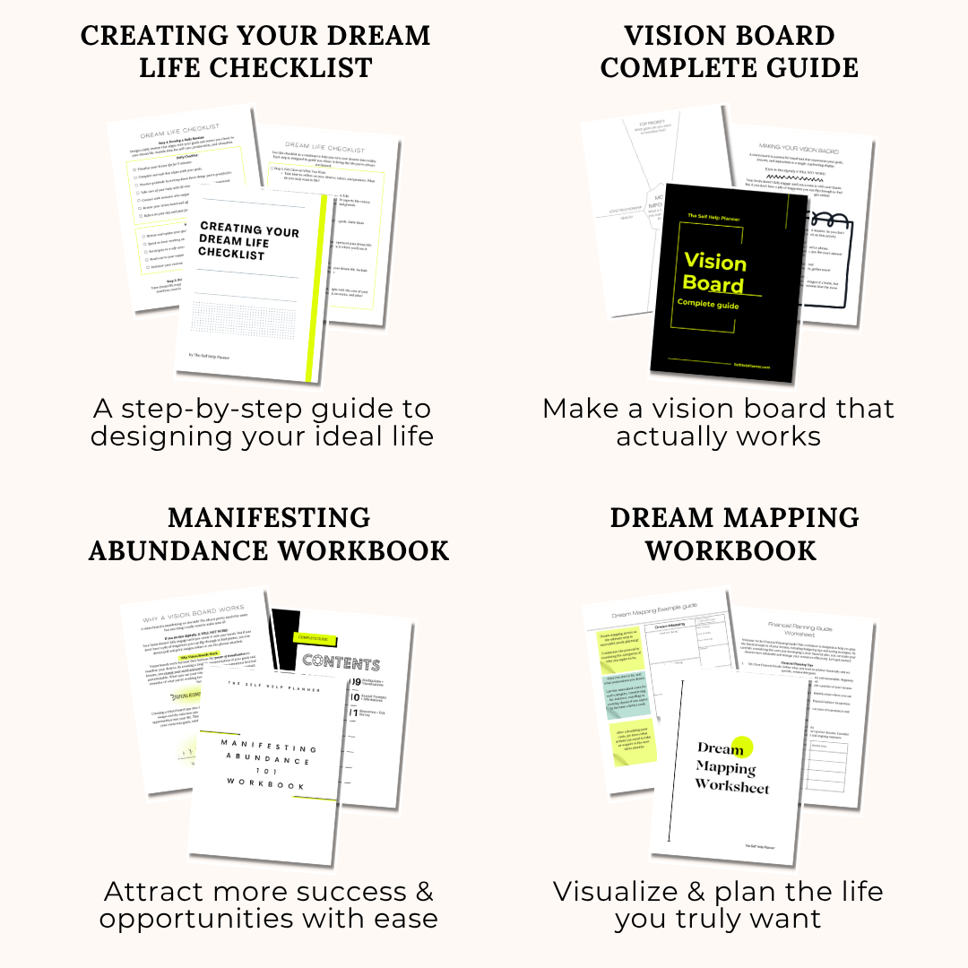 25 Workbooks for $25: Create Your Dream Life Bundle (Digital PDF Download)