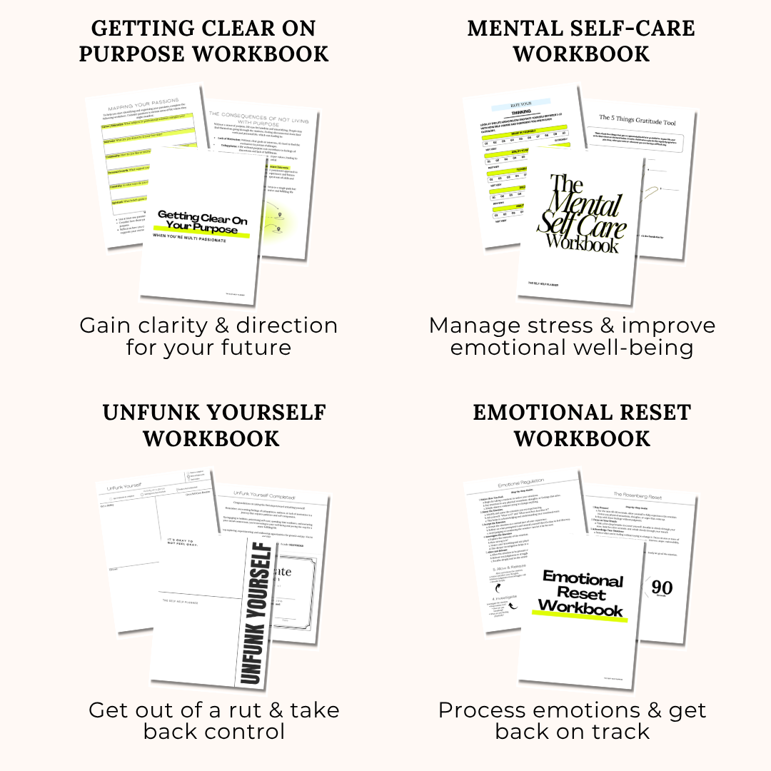 25 Workbooks for $25: Create Your Dream Life Bundle (Digital PDF Download)