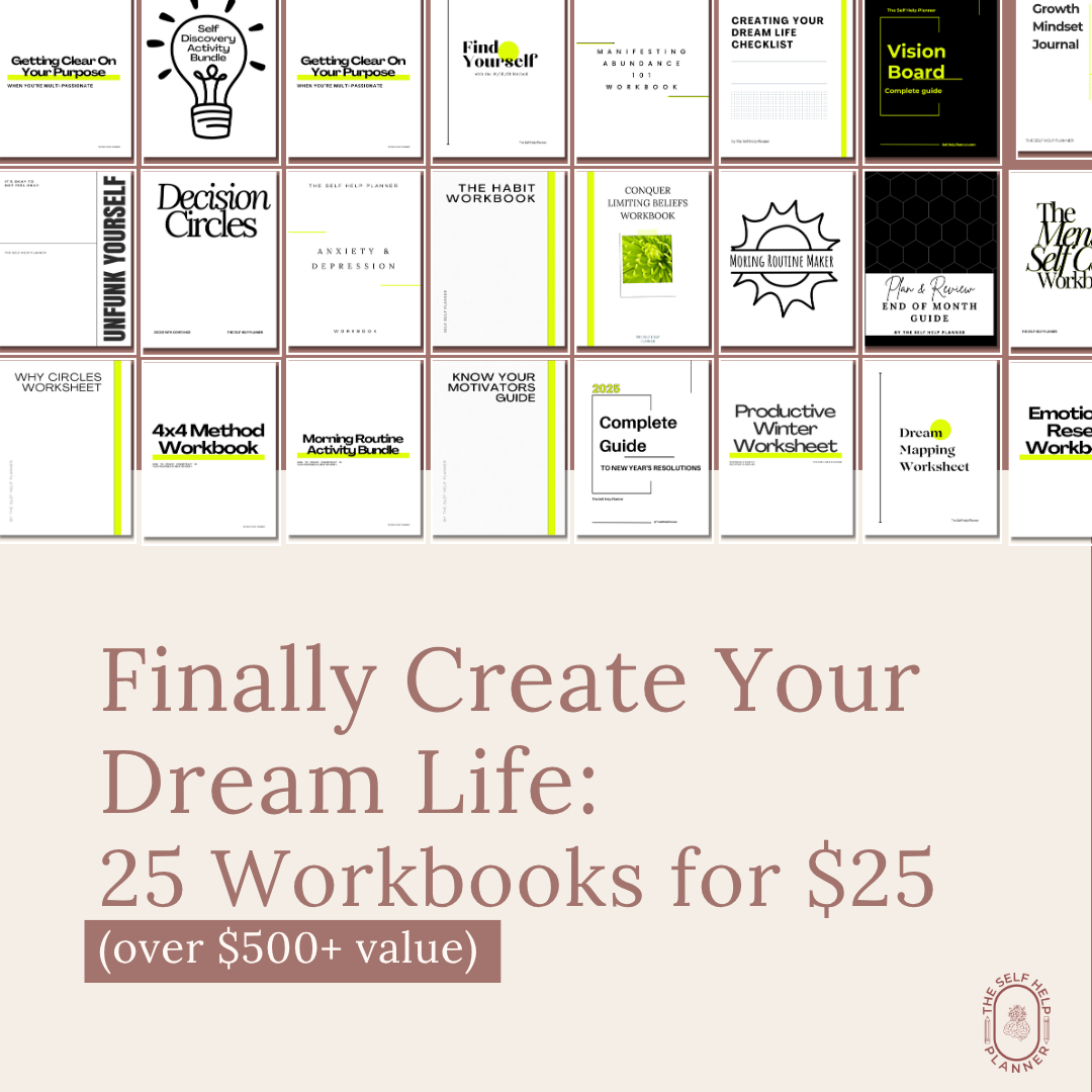 25 Workbooks for $25: Create Your Dream Life Bundle