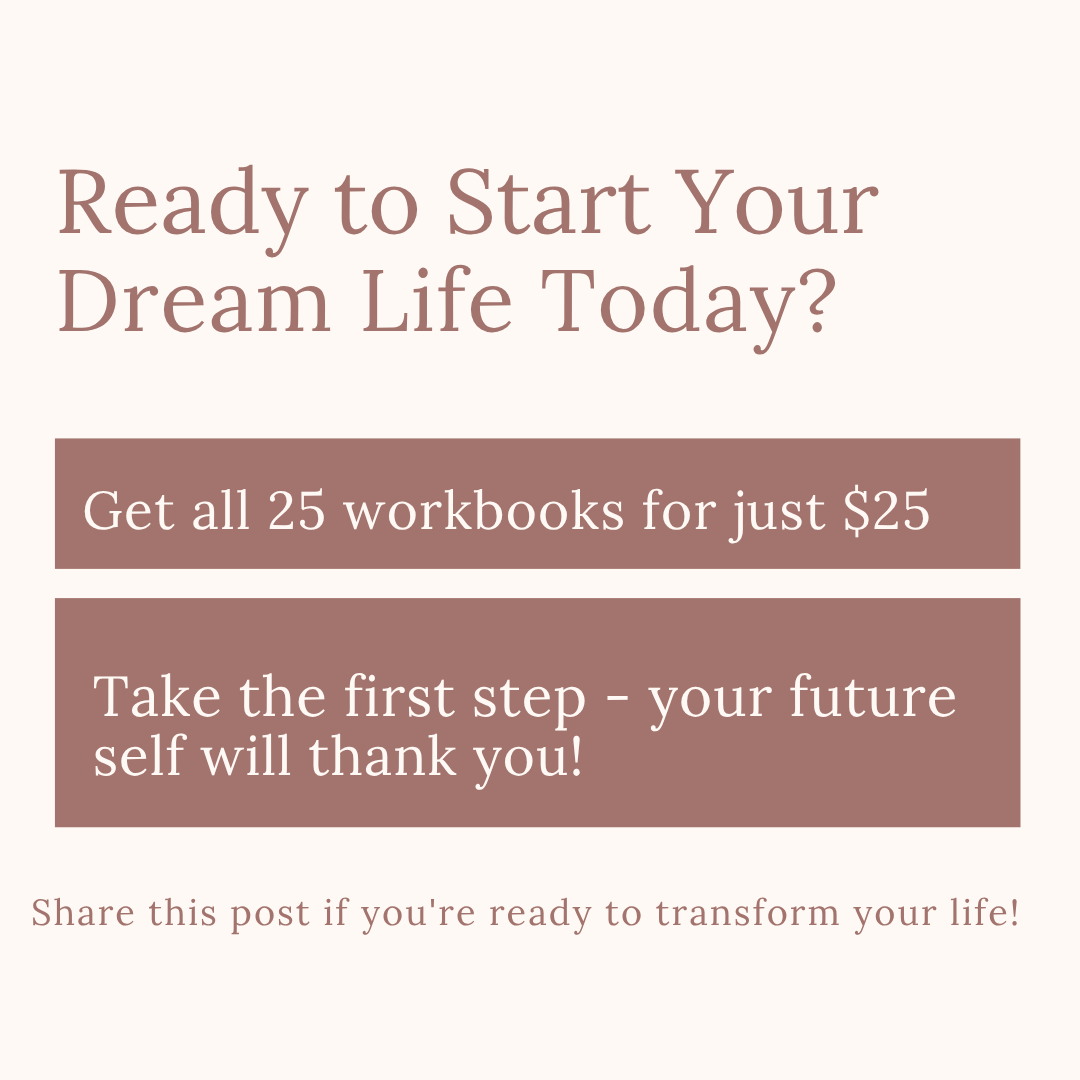 25 Workbooks for $25: Create Your Dream Life Bundle