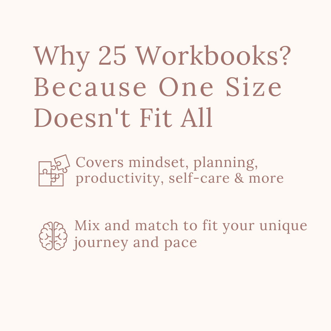 25 Workbooks for $25: Create Your Dream Life Bundle