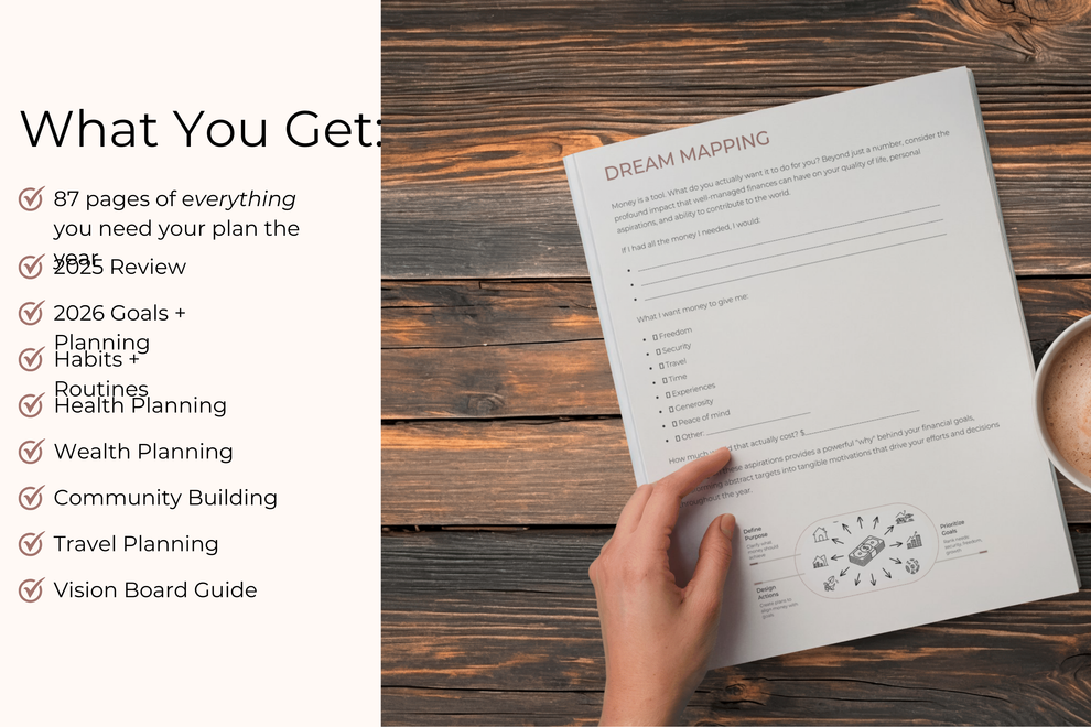 THE COMPLETE GUIDE TO GOALS + PLANNING — 2026 EDITION (Digital PDF Dow ...