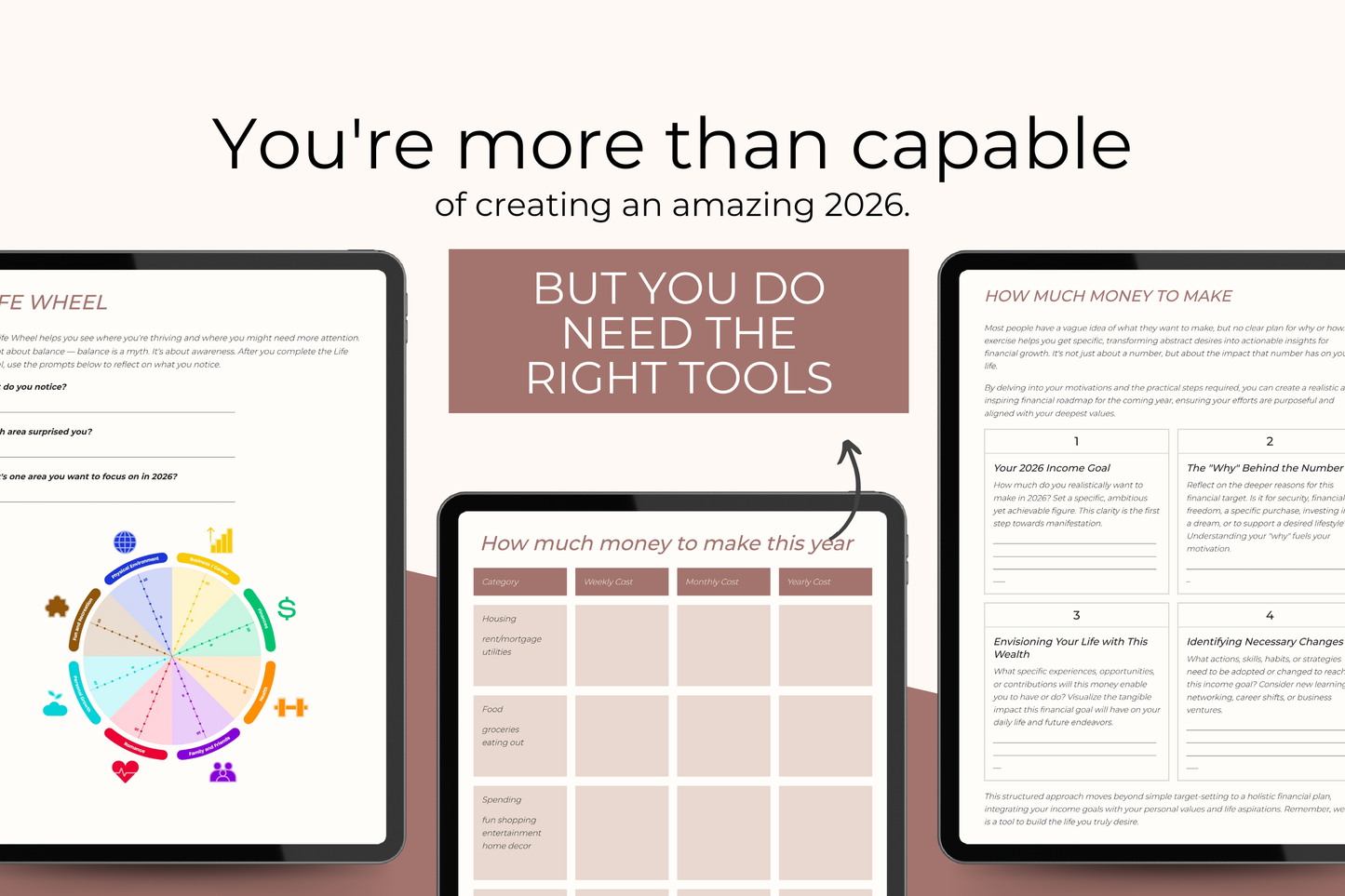 THE COMPLETE GUIDE TO GOALS + PLANNING — 2026 EDITION (Digital PDF Download)