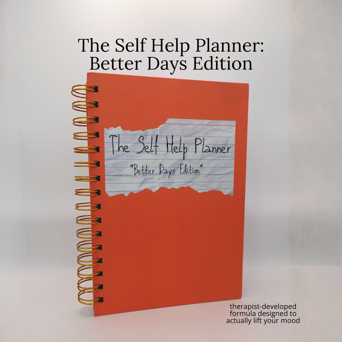 The Self Help Planner: Better Days Edition