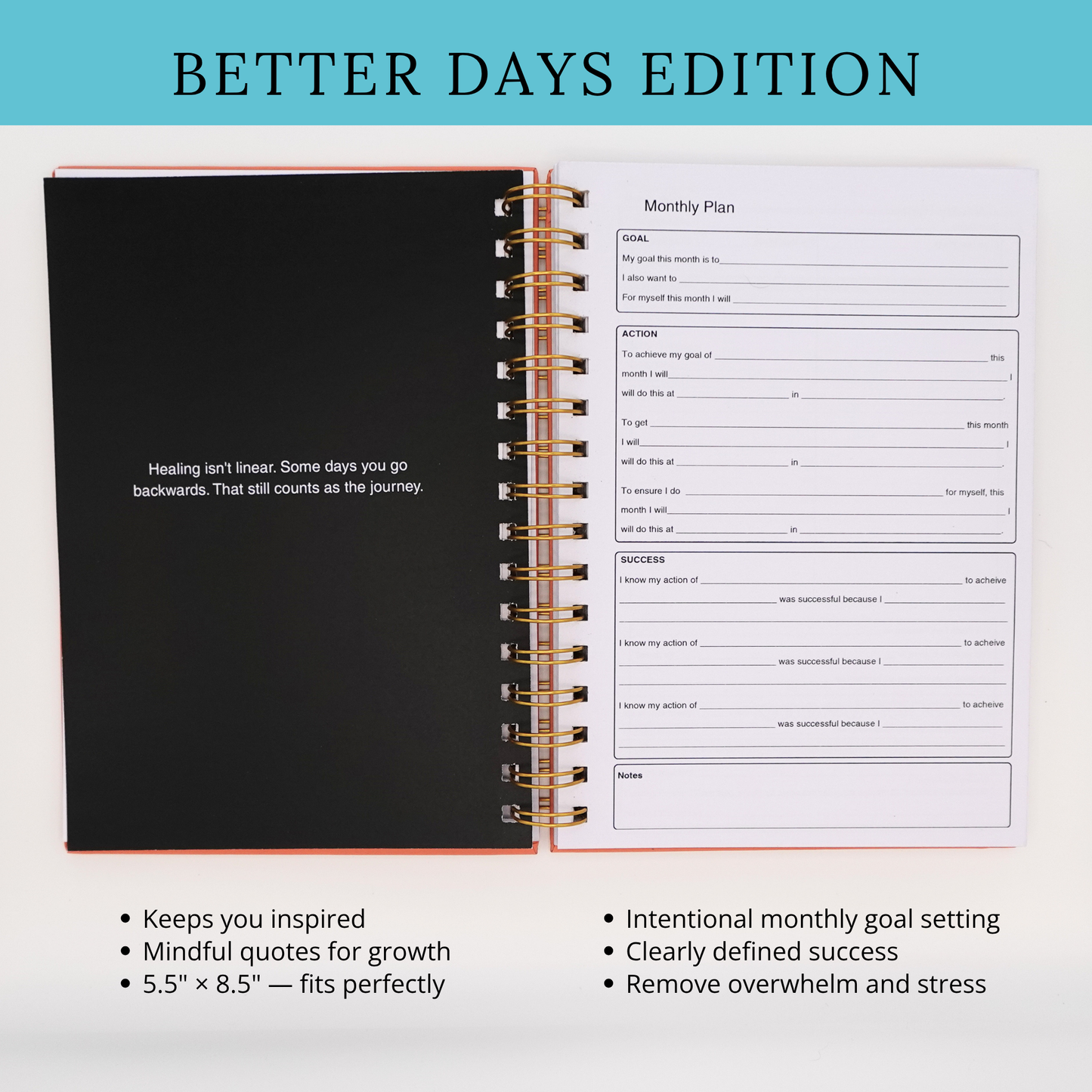 The Self Help Planner: Better Days Edition