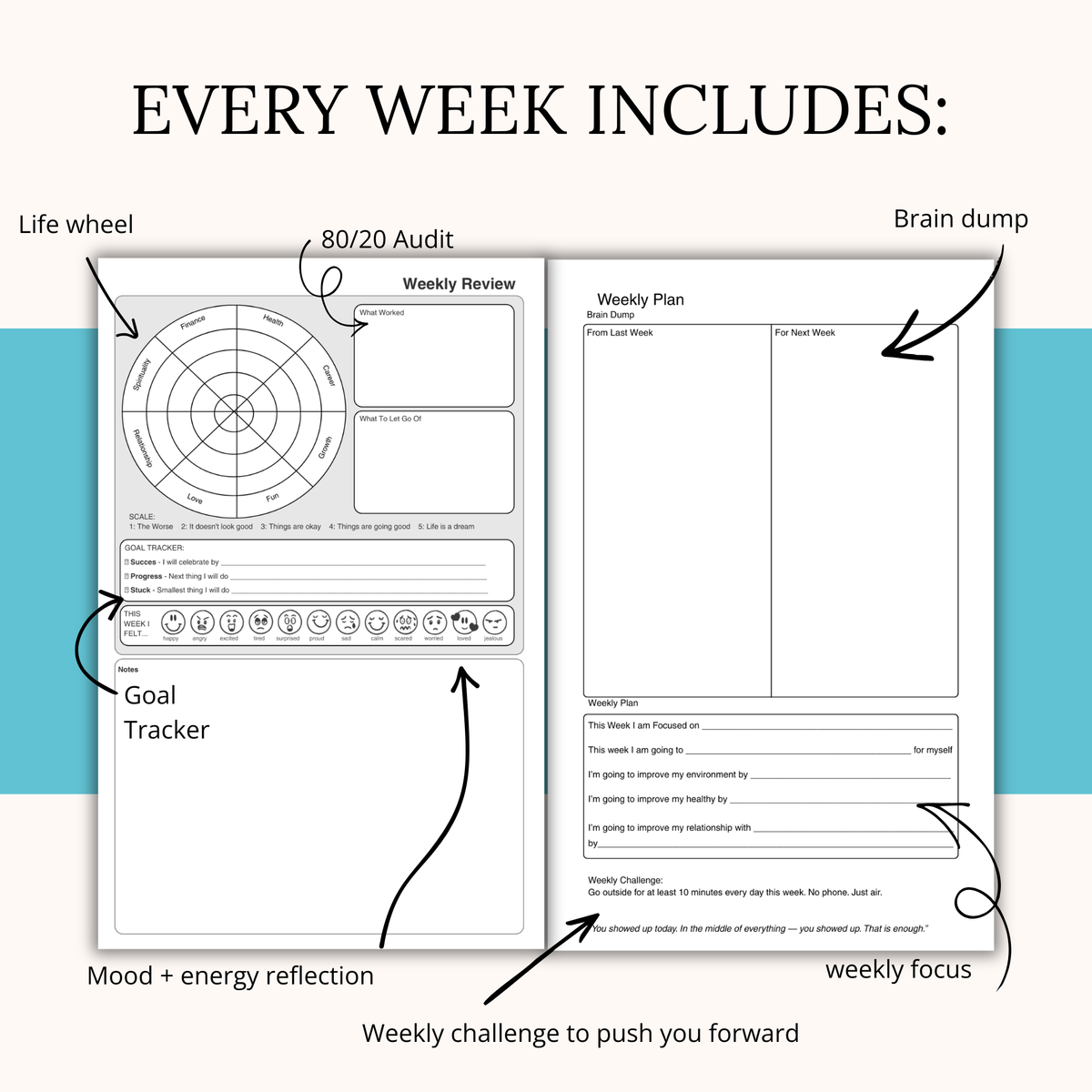 The Self Help Planner: Better Days Edition