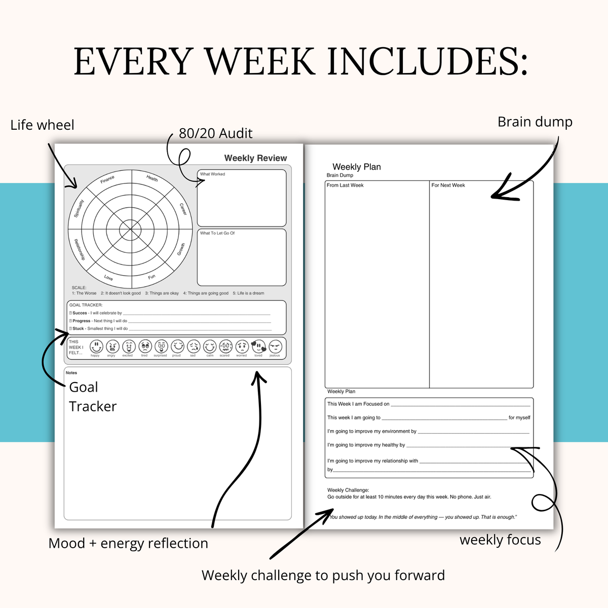 The Self Help Planner: Better Days Edition